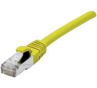 CORDON PATCH RJ45 F/UTP CAT 6a LSOH Snagless Jaune 1m